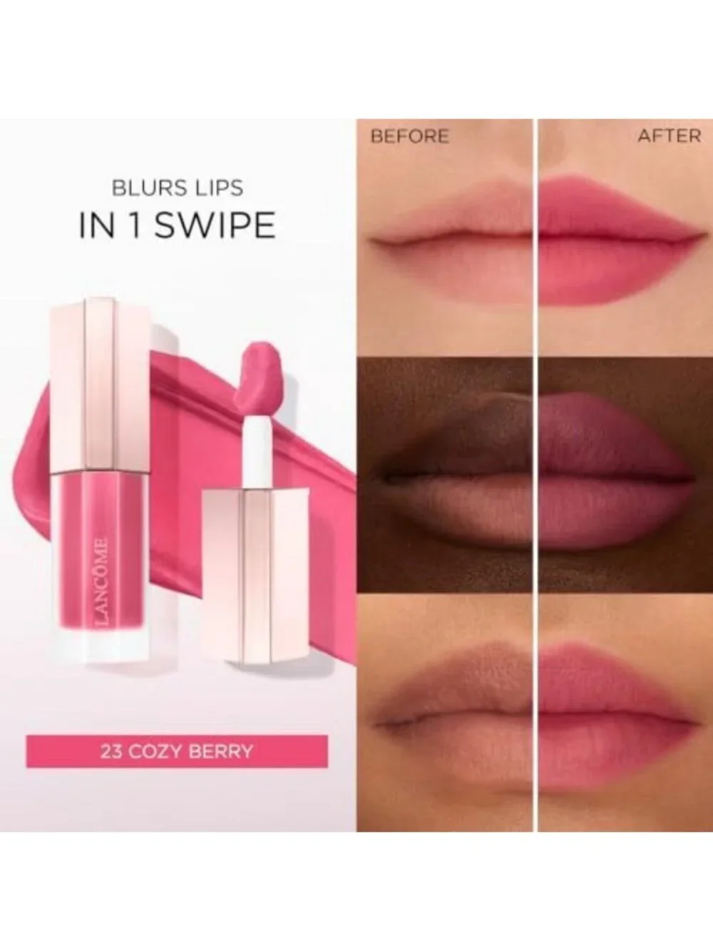Moisturizing Velvet Lip Color - Inflatable CuddleBlur for Soft, Plump Lips